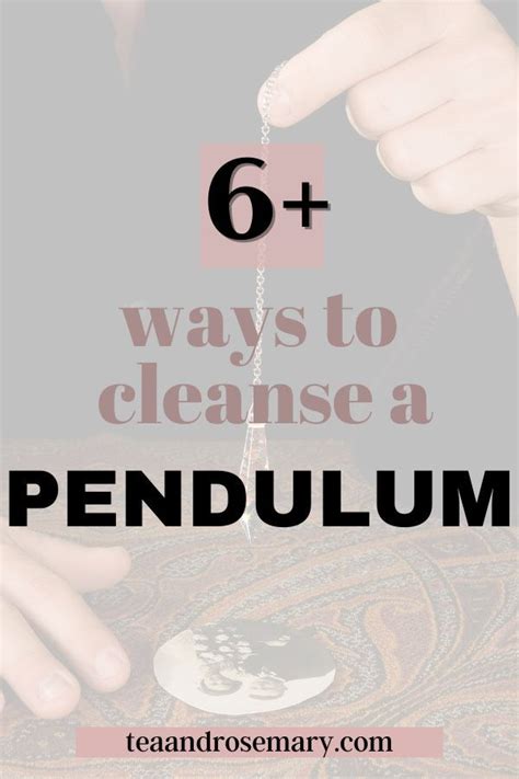 How To Cleanse A Pendulum Strong Easy Ways Pendulum Witchcraft