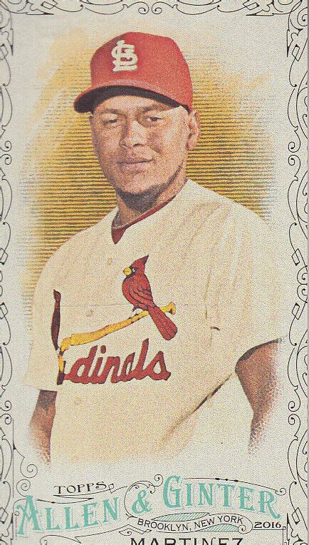 2016 Topps Allen And Ginter Mini Black 103 Carlos Martinez EBay