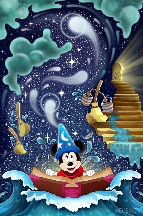 Pin By Disney Lovers On Fantasia The Sorcerers Apprentice Mickey