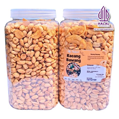 Kacang Bawang Goreng Gurih Kg Kacang Bali Asin Kualitas Super