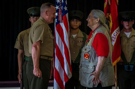 Earning The Title Honorary Marine United States Marine Corps Flagship News Display