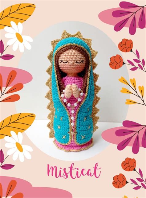 Virgen De Guadalupe Amigurumi Manualidades Puntadas De Ganchillo