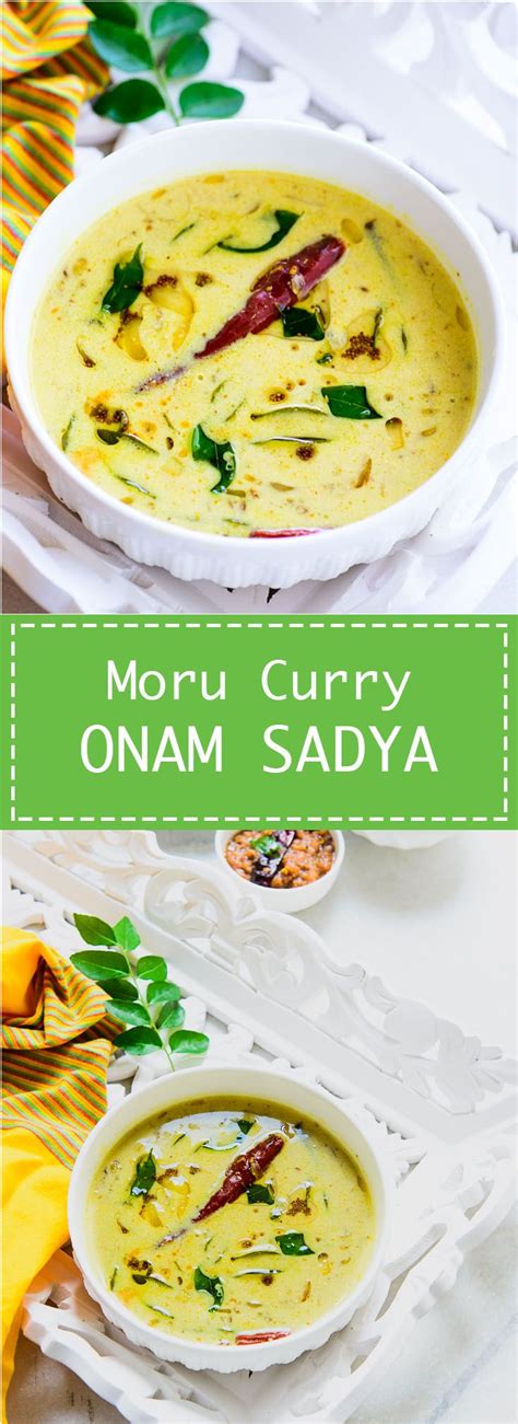 Moru Curry Kerala Style Seasoned Buttermilk Curry For Onam Sadya This