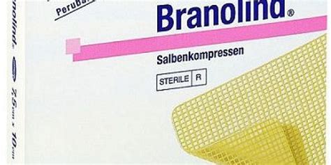 Повязка мазевая ранозаживляющая Branolind 30 шт. купить в интернет ...