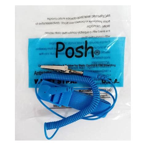 posh esd antistatic wrist strap adjustable