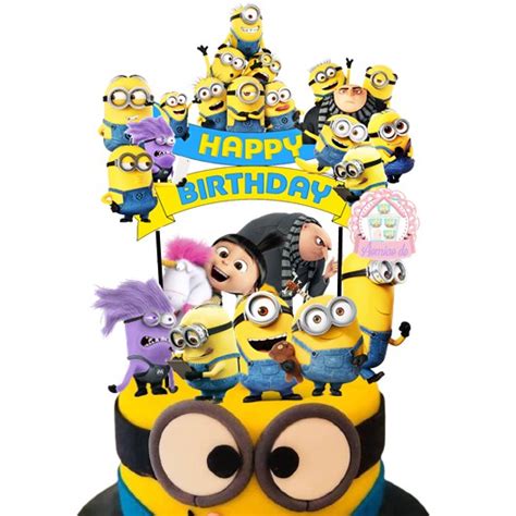 Jual Minions Cake Topper Shopee Indonesia