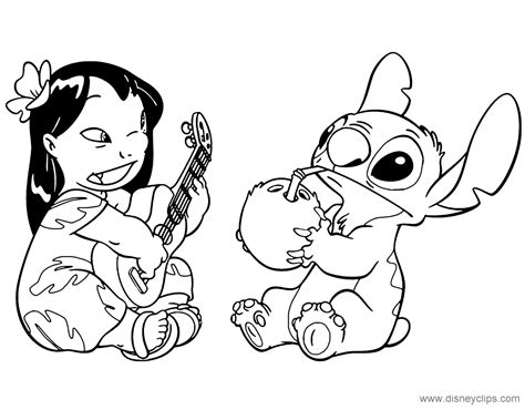 Stitch From Lilo And Stitch Coloring Page Porn Sex Picture