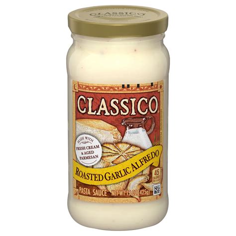 Classico Pasta Sauce, Roasted Garlic Alfredo-Main