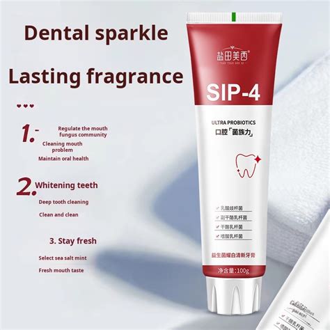 Tartar Removal Brightening Toothpaste Smoke Stain Removal Probiotics