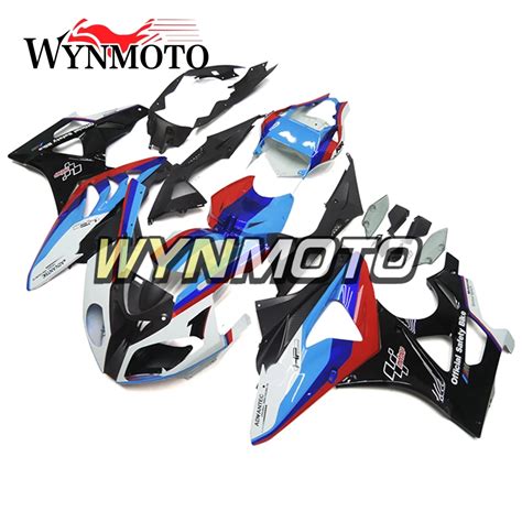 Blue White Red Complete Abs Injection Plastics Fairings For Bmw S Rr