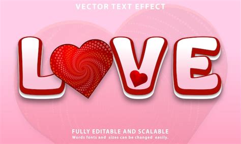 Un Fondo Rosa Con La Palabra Amor En Letras Rojas Vector Premium