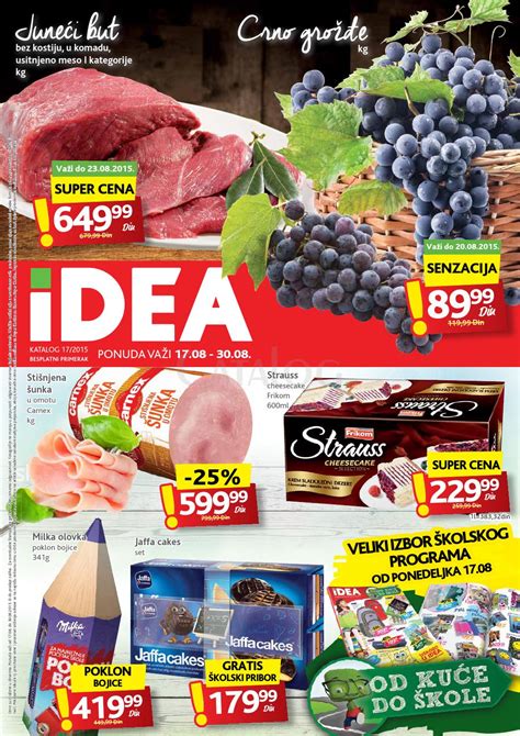 Idea katalog akcija od 17 30 08 2015 by Catalog.rs - Issuu