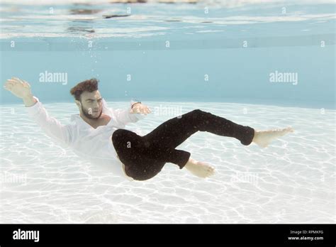 Floating Person In Water