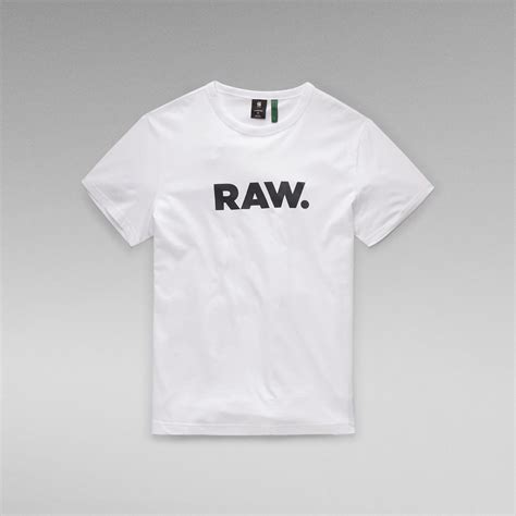 Raw Graphic Slim T Shirt White G Star RAW