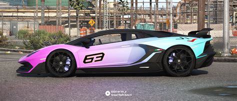 Lamborghini Aventador Svj Svj 63 Anniversary Edition [add On L Template] Gta5