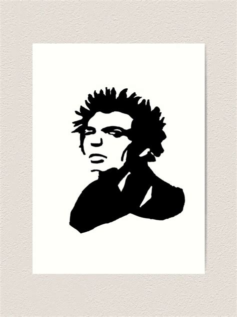 Sid Vicious Sex Pistols Punk Rock Print Art Print For Sale By