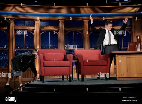 Host Craig Ferguson During A Segment Of The Late Late Show With Craig