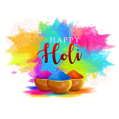 Happy Holi Indian Festival Illustration 21462292 Png