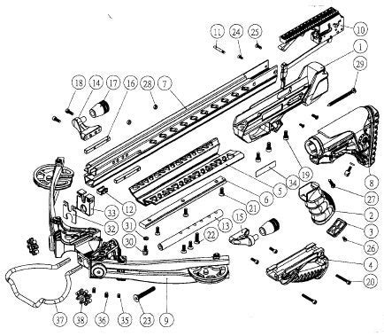 Centerpoint Sniper Elite 370 Crossbow Parts Diagram | Reviewmotors.co