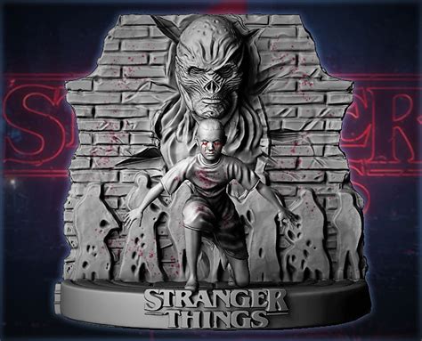 Stl File Stranger Things Eleven Vecna D Printable Model To