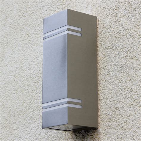 Moderno Aplique De Pared Exterior LED Rayas Lampara Es