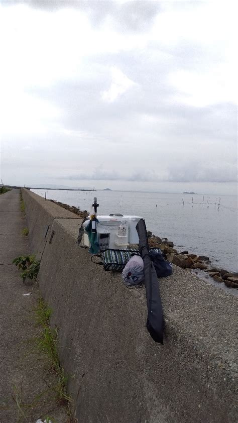 苅屋海岸のキス釣り 兵庫県瀬戸内海側 中川、揖保川 投げ釣り キス 陸っぱり 釣り・魚釣り 釣果情報サイト カンパリ