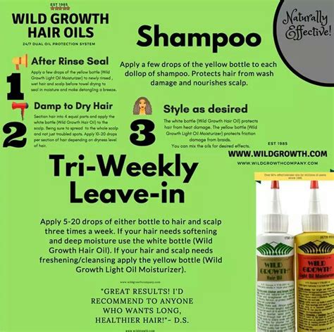 Wild Growth Oil Natural Hair Regimen Natural Hair Care Tips Natural