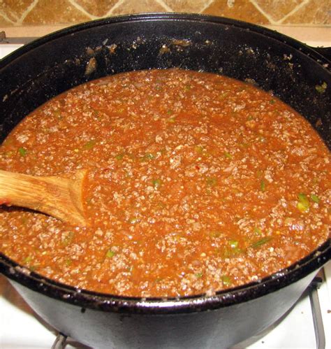 Chili Recipe No Beans No Tomatoes Foodstuffgenesis