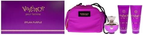 Amazon Versace Dylan Purple For Women 4 Piece Set Includes 3 4