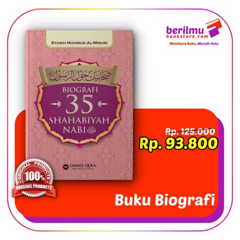 Jual Buku Biografi Shahabiyah Nabi Buku Sirah Shahabiyah Nabi