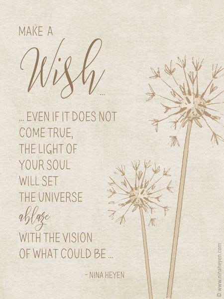 Inspirational Poem Make A Wish Printable Poetry Card Nina Heyen