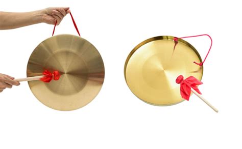 22cm 8 6inch Gong With Mallet Brass Copper Hand Gong Cymbals Portable