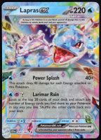 Lapras Ex Pokemon Scarlet And Violet Stellar Crown Holo