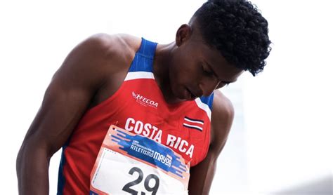 Atleta Tico Gerald Drummond Se Despide De Budapest Ubicado En El