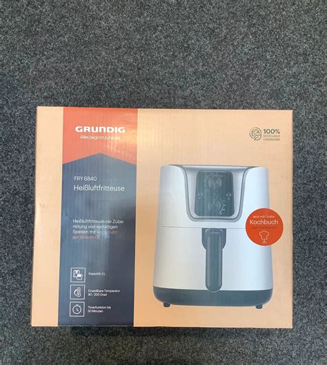 Grundig Cookfit Fry L Hei Luftfritteuse Test Und Bewertung