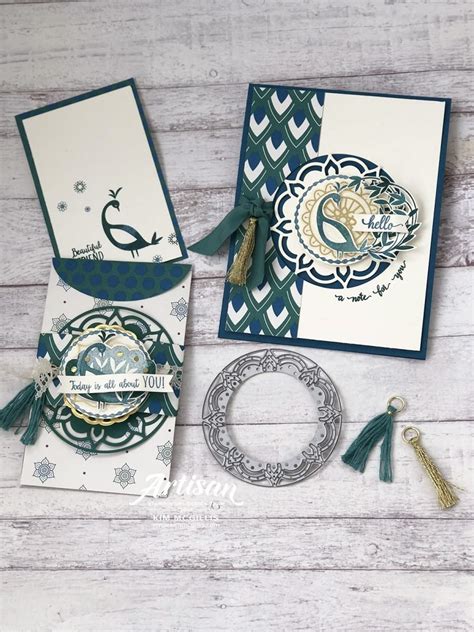 Stampinup Beautiful Peacock Stamp Set Kim Mcgillis