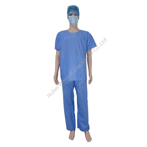 Unisex Scrub Uniform WM SS01 Hubei Wenmai Healthcare L XL M