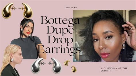 Bottega Veneta Dupe Drop Earring Amazonfind Giveaway YouTube