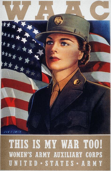 Wwii Waac Poster 1942 Photograph By Granger Pixels