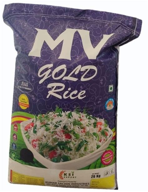 Sona Masoori Non Basmati Steam Rice Packaging Type PP Bag Packaging