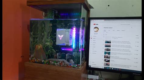 Aquarium Pc Case Mineral Oil Pc Youtube