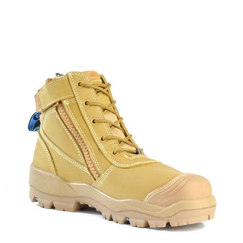 Buy Bata Horizon Ultra Zip Sided Safety Boots 80488008 Wheat Online