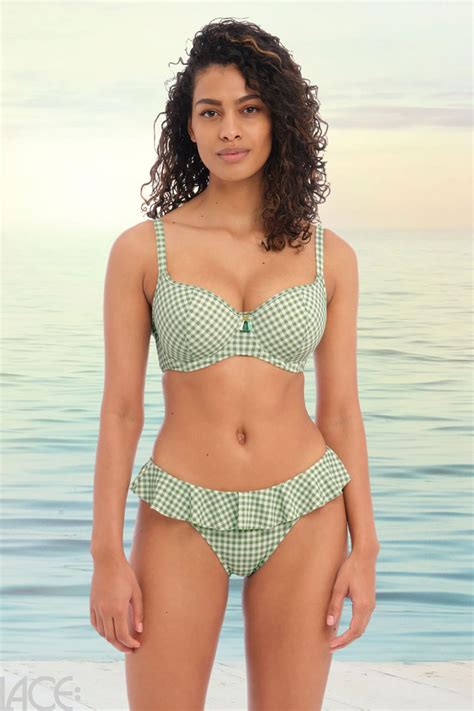 Freya Swim Check In Bikini Push Up Bh F J Cup Lace De