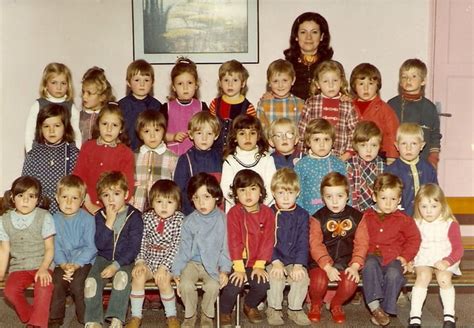 Photo de classe Moyenne Section 1971 1972 de 1971 école Gouvyon