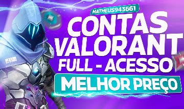 Conta Valorant Full Acesso Competitivo Valorant Contas Ggmax