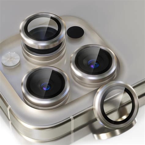 Newc Camera Lens Protector Compatible With Iphone 15 Pro And Iphone 15