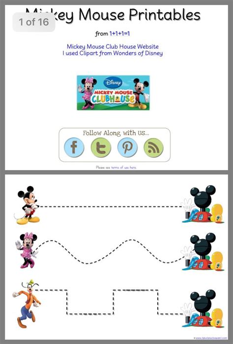 Pin by Kari Aquino on Preschool activities | Mickey mouse preschool ...