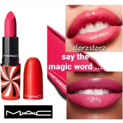 Mac Cosmetics Makeup Mac Hypnotizing Holiday Collection Lipstick Say The Magic Word 5 Oz Nib