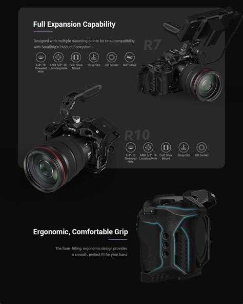 Smallrig Canon Eos R I In Black Mamba Kafesi Foto Raf Makinesi