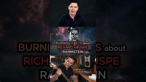 BURNING FACTS ABOUT RICHARD KRUSPE RAMMSTEIN Shorts Music Metal